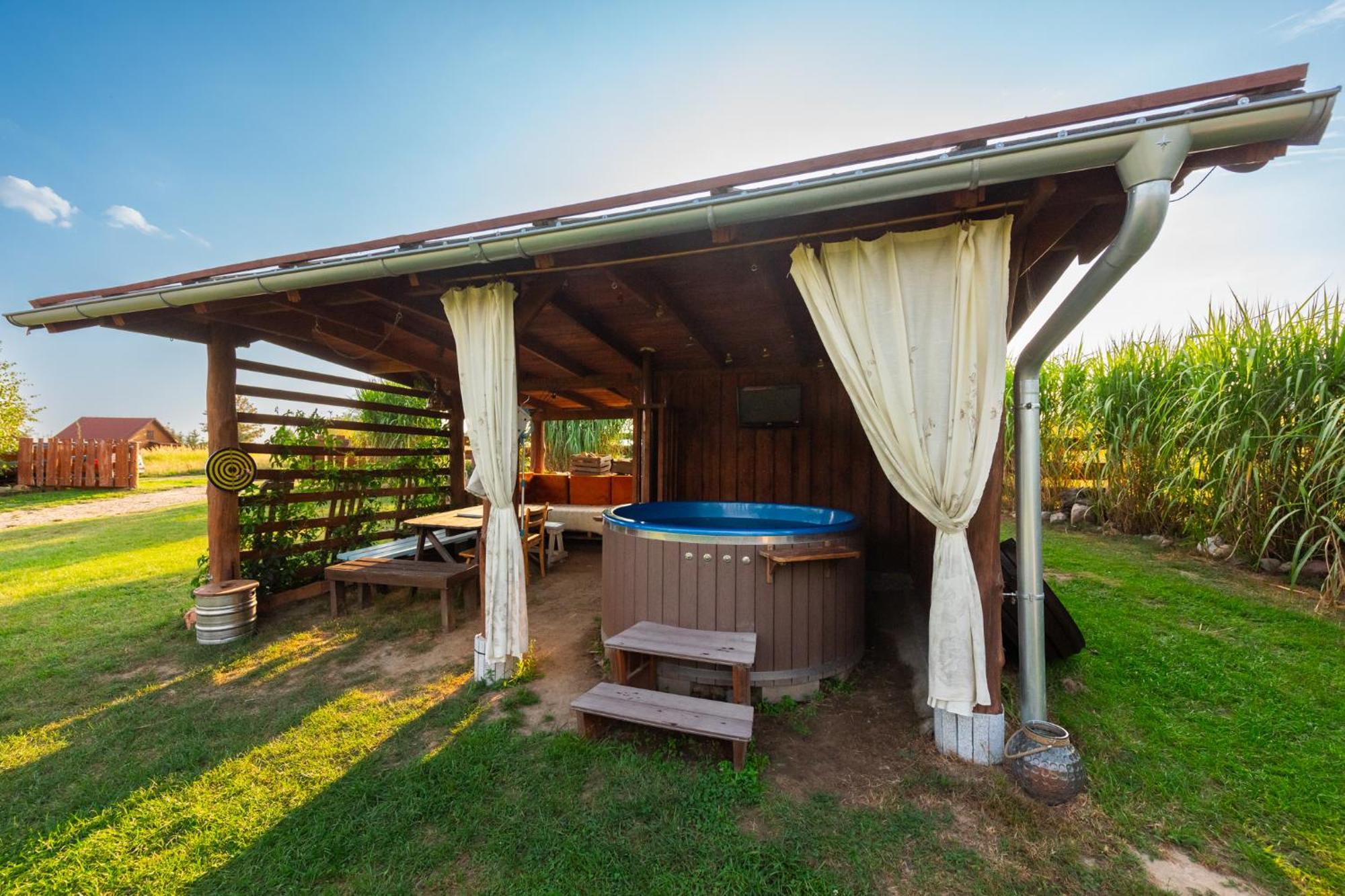 Nad Stawem Bogaczewo Villa Güldenboden Exterior photo