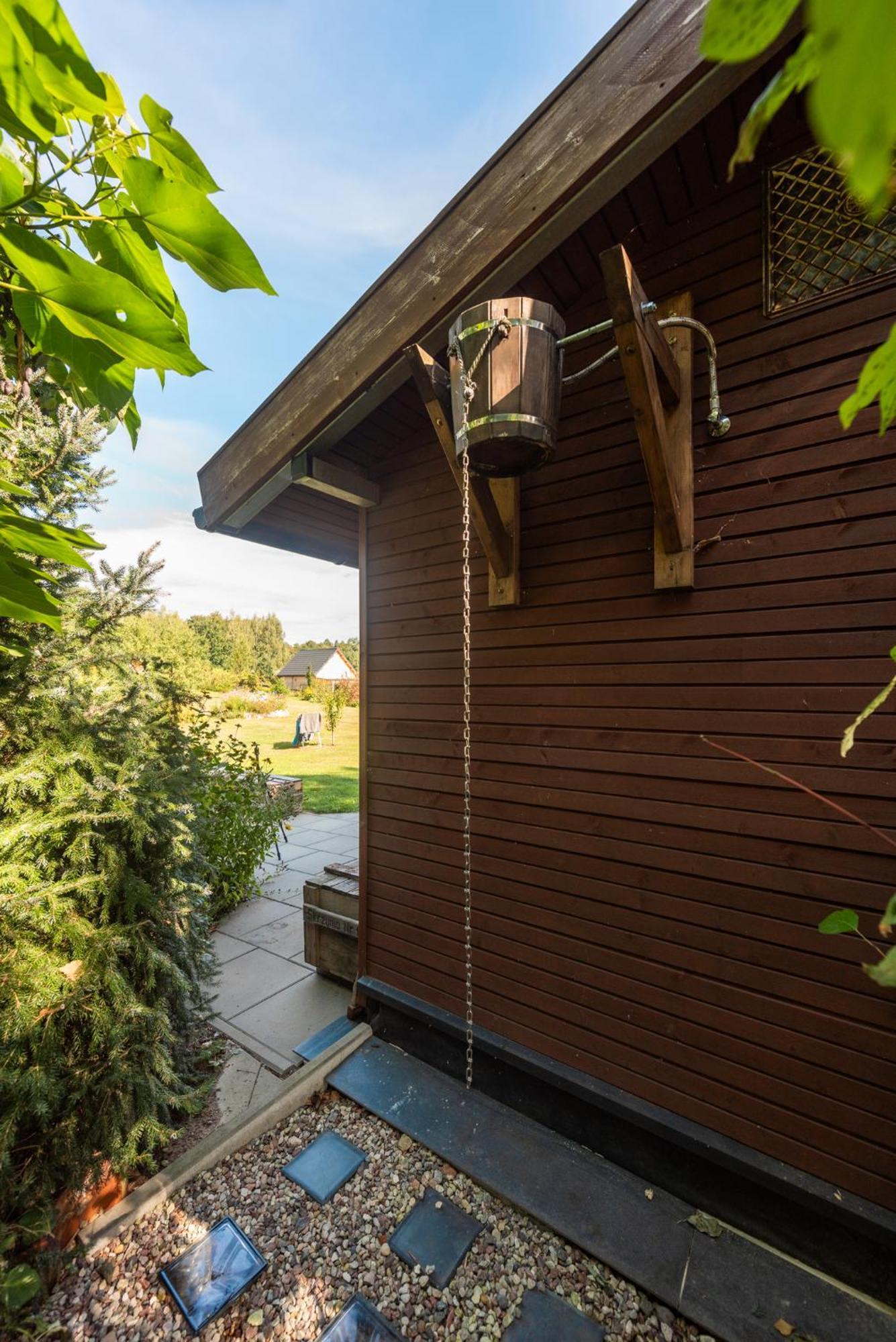 Nad Stawem Bogaczewo Villa Güldenboden Exterior photo