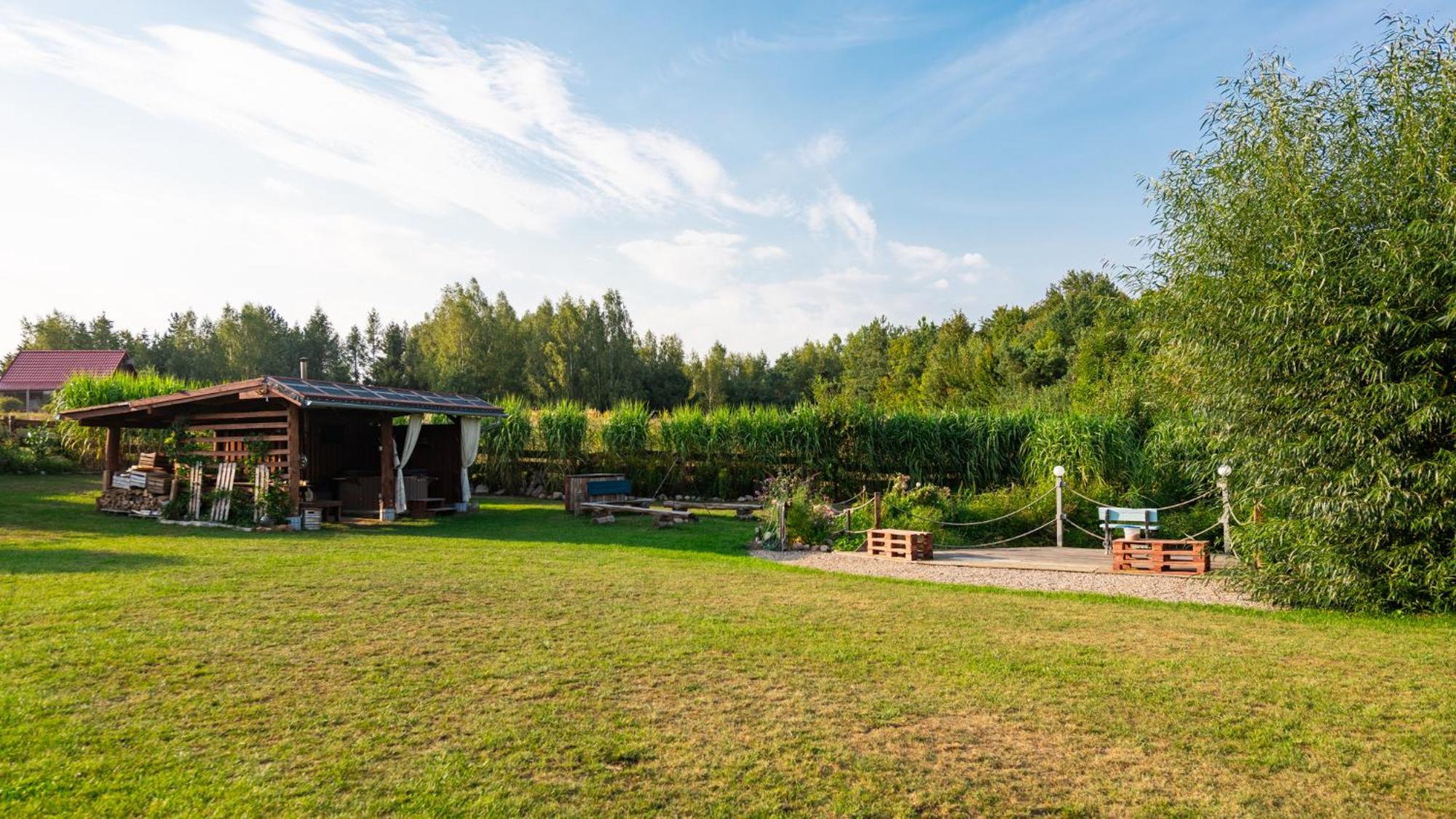 Nad Stawem Bogaczewo Villa Güldenboden Exterior photo