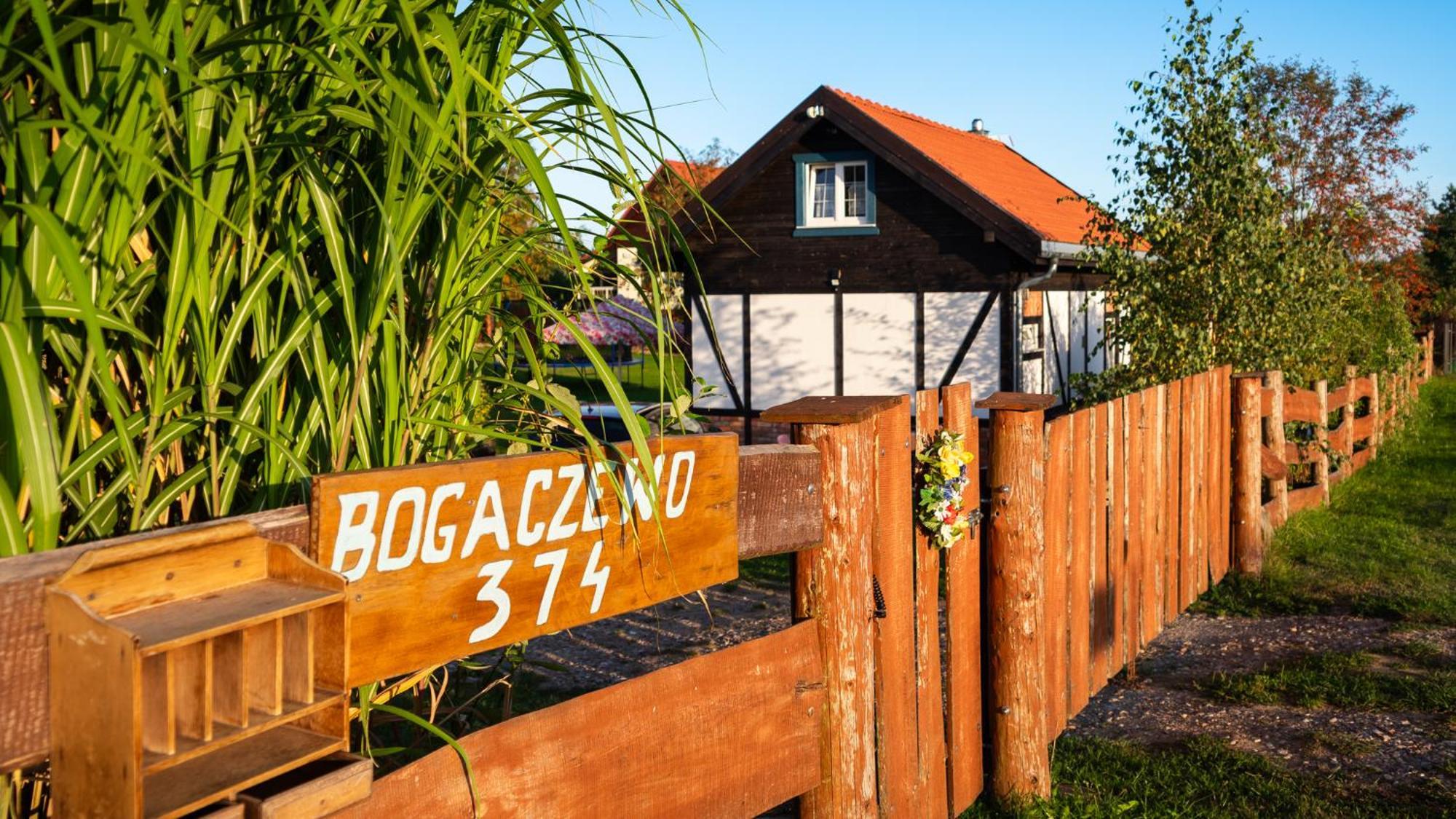Nad Stawem Bogaczewo Villa Güldenboden Exterior photo