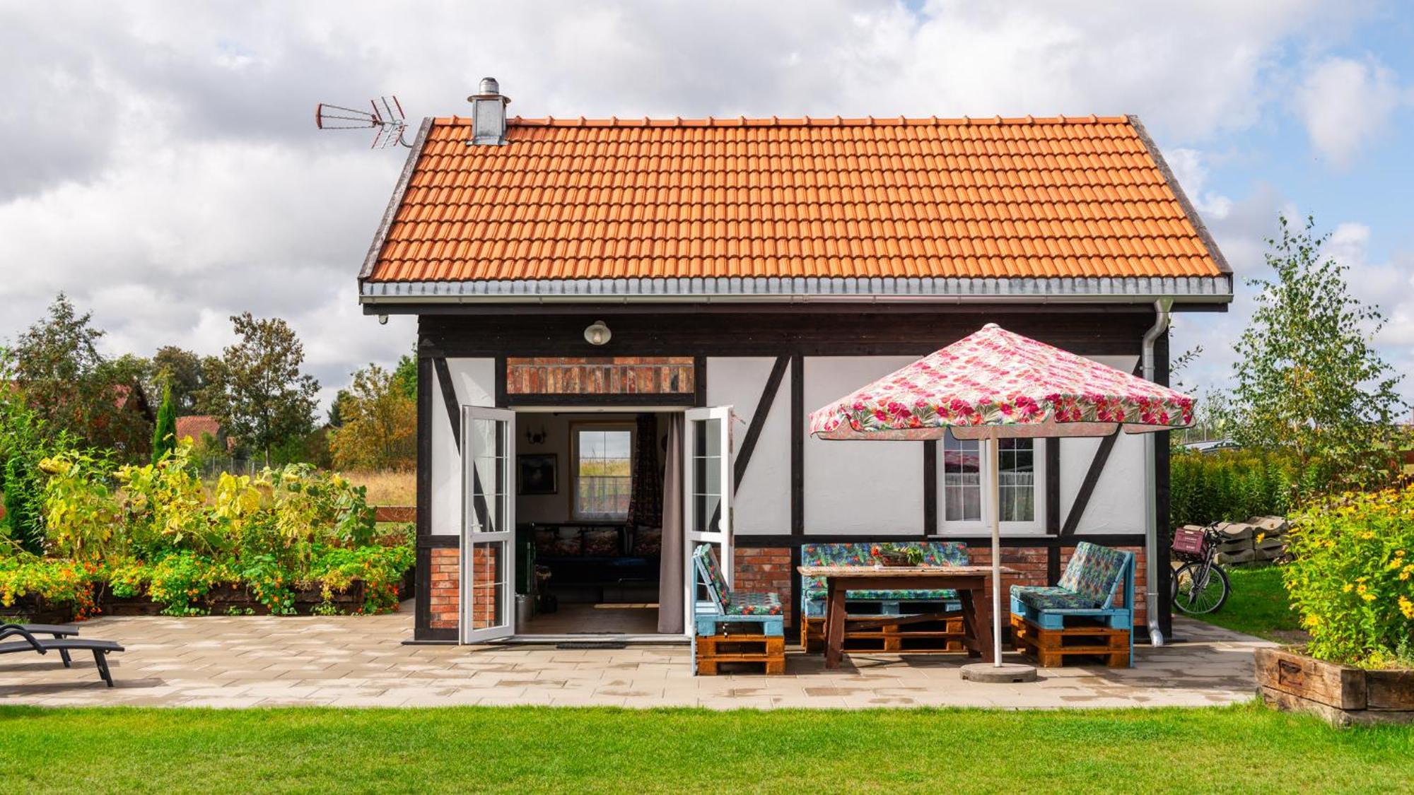 Nad Stawem Bogaczewo Villa Güldenboden Exterior photo